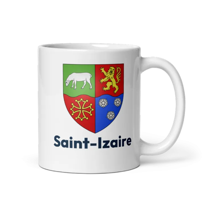 Mug blason de Saint-Izaire