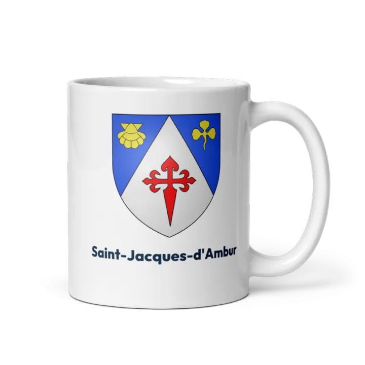 Mug blason de Saint-Jacques-d'Ambur