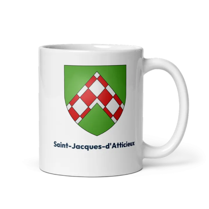 Mug blason de Saint-Jacques-d'Atticieux