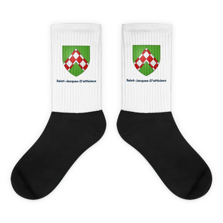 Chaussettes — blason de Saint-Jacques-d'Atticieux