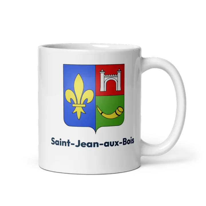 Mug blason de Saint-Jean-aux-Bois