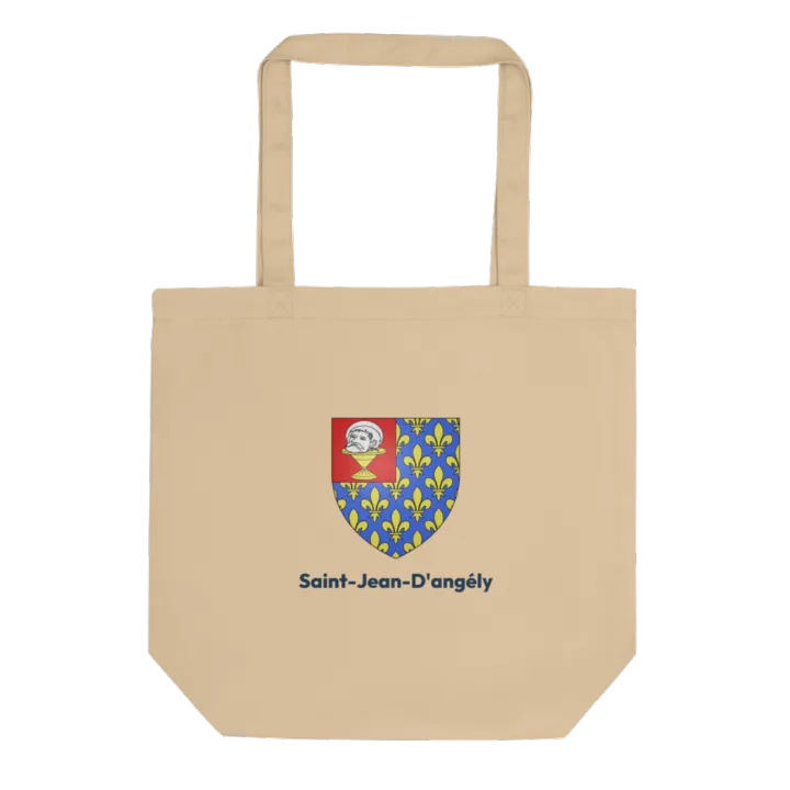 Tote bag coton bio — blason de Saint-Jean-d'Angély