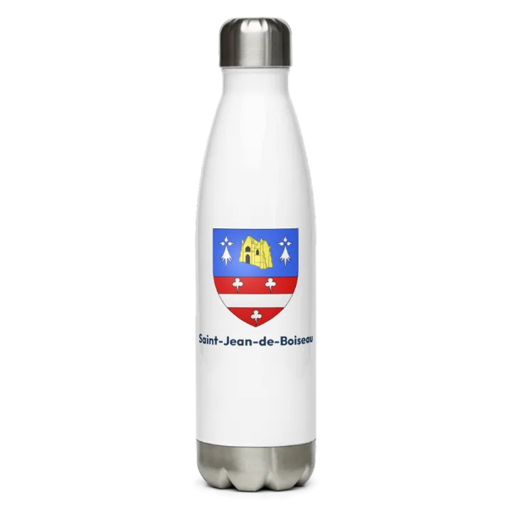 Gourde inox blason de Saint-Jean-de-Boiseau