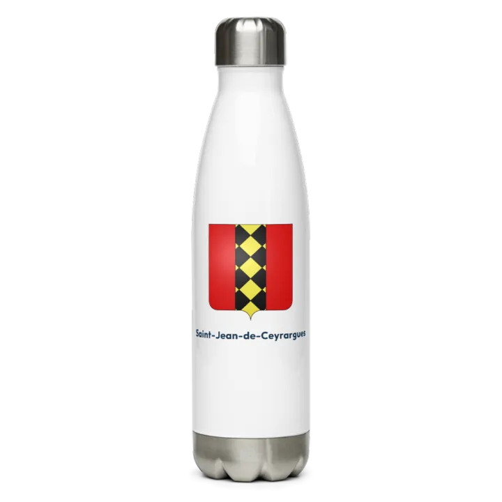 Gourde inox blason de Saint-Jean-de-Ceyrargues