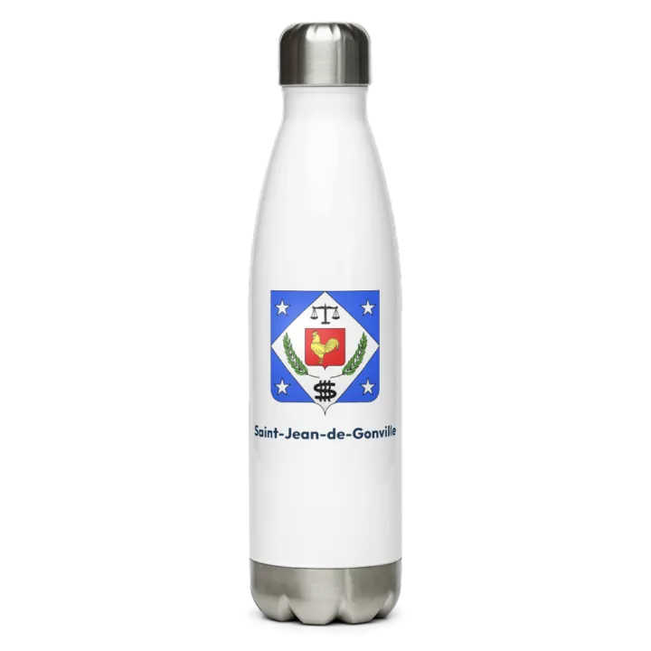 Gourde inox blason de Saint-Jean-de-Gonville