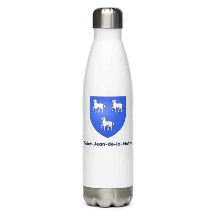 Gourde inox blason de Saint-Jean-de-la-Motte