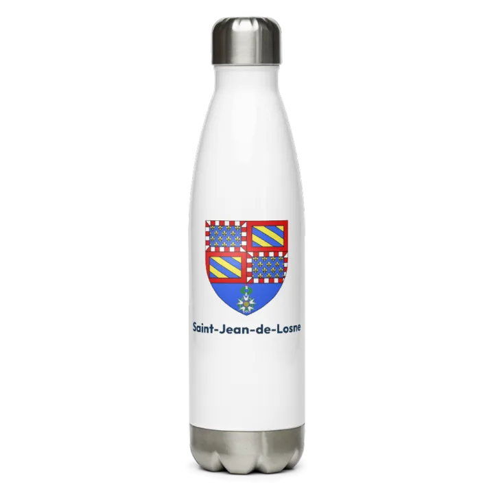 Gourde inox — blason de Saint-Jean-de-Losne