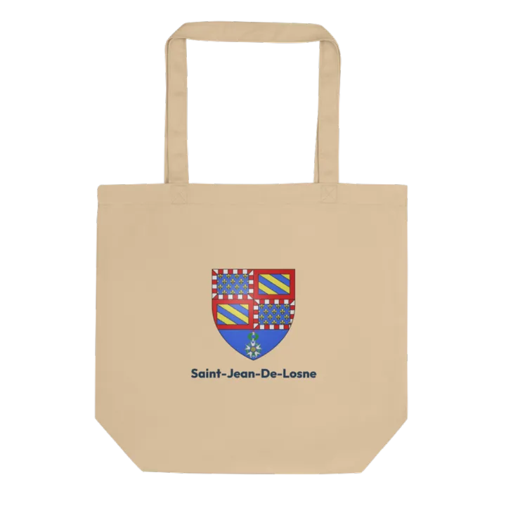 Tote bag coton bio — blason de Saint-Jean-de-Losne
