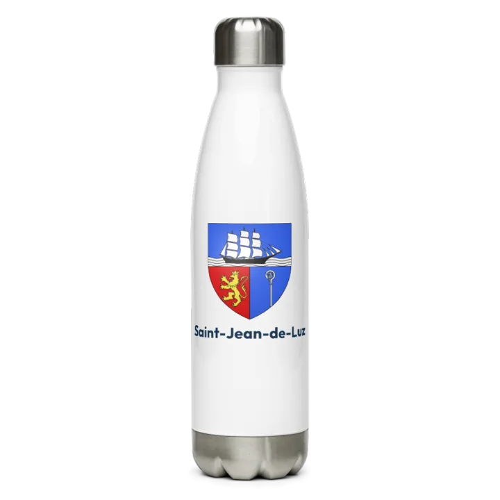 Gourde inox blason de Saint-Jean-de-Luz