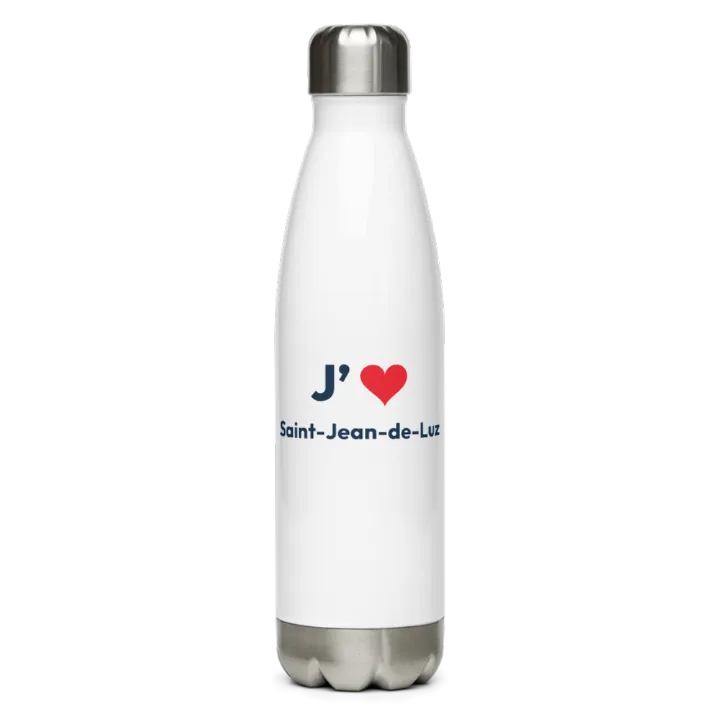 Gourde inox « J’❤ Saint-Jean-de-Luz »