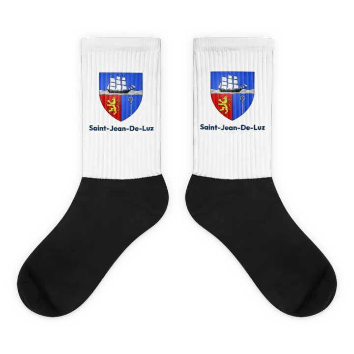 Chaussettes — blason de Saint-Jean-de-Luz