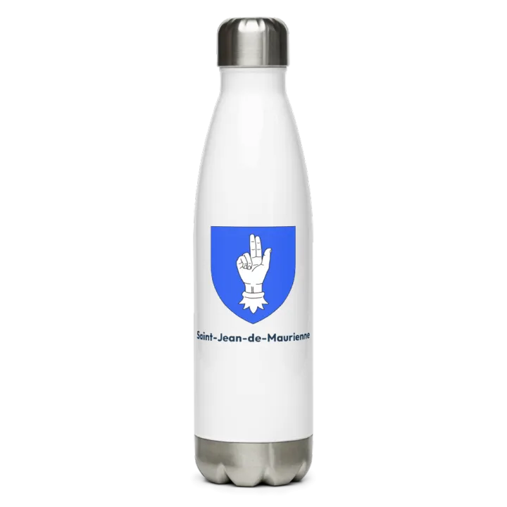 Gourde inox blason de Saint-Jean-de-Maurienne