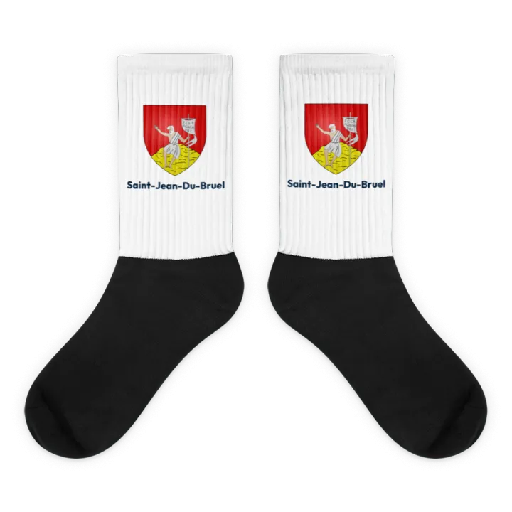 Chaussettes — blason de Saint-Jean-du-Bruel