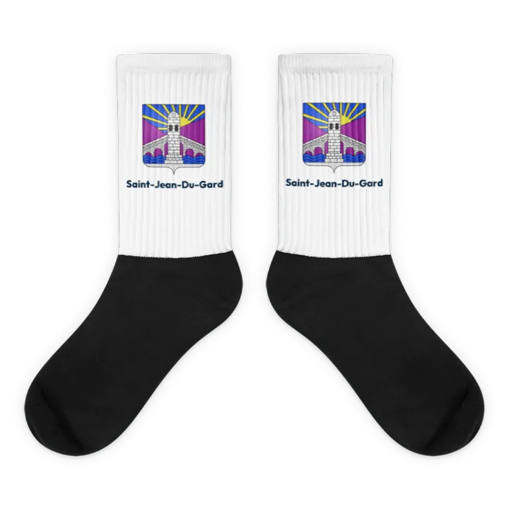 Chaussettes — blason de Saint-Jean-du-Gard