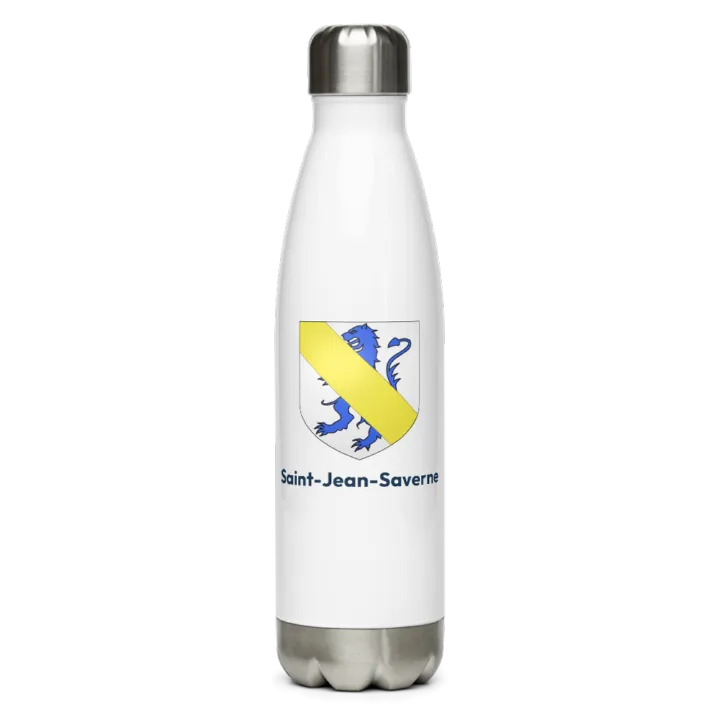 Gourde inox — blason de Saint-Jean-Saverne