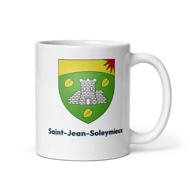 Mug blason de Saint-Jean-Soleymieux