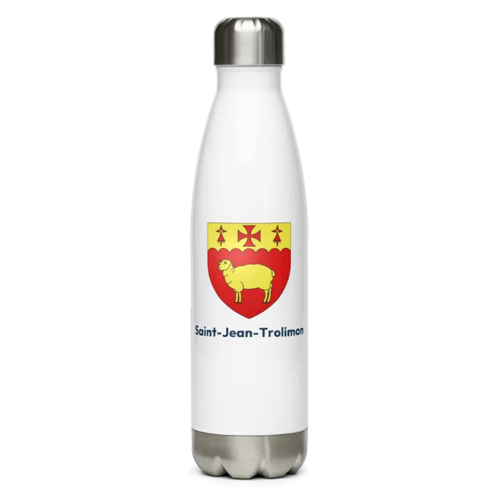 Gourde inox blason de Saint-Jean-Trolimon