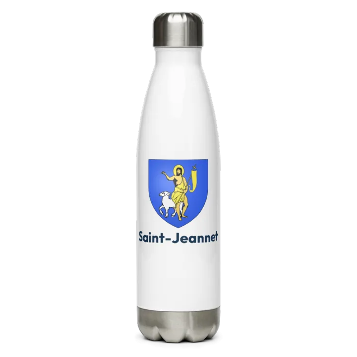 Gourde inox blason de Saint-Jeannet