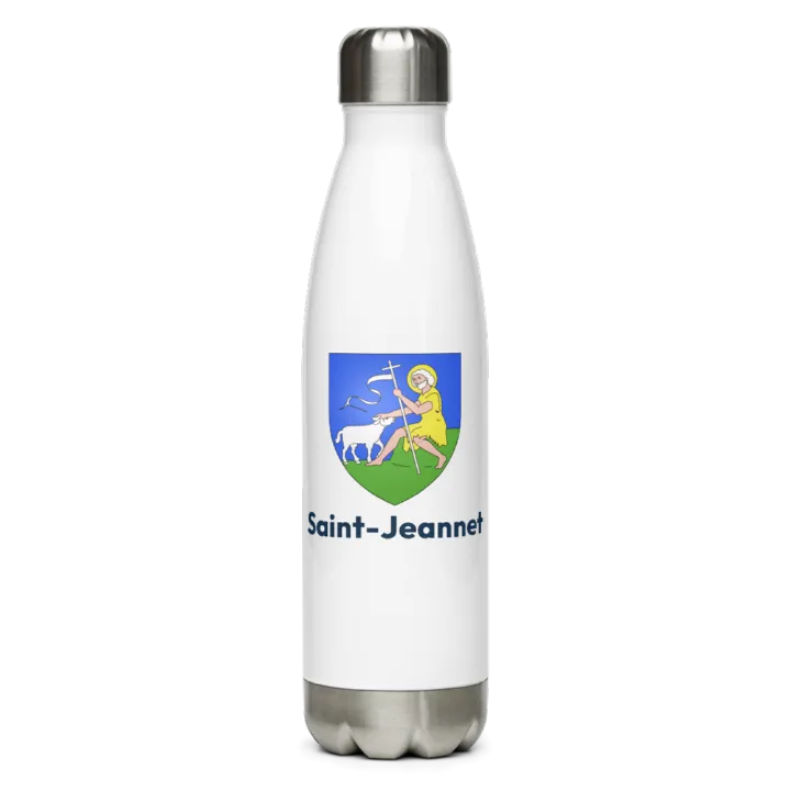 Gourde inox blason de Saint-Jeannet