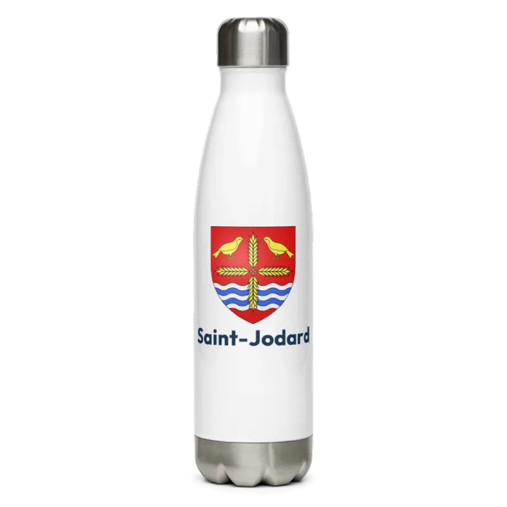 Gourde inox blason de Saint-Jodard