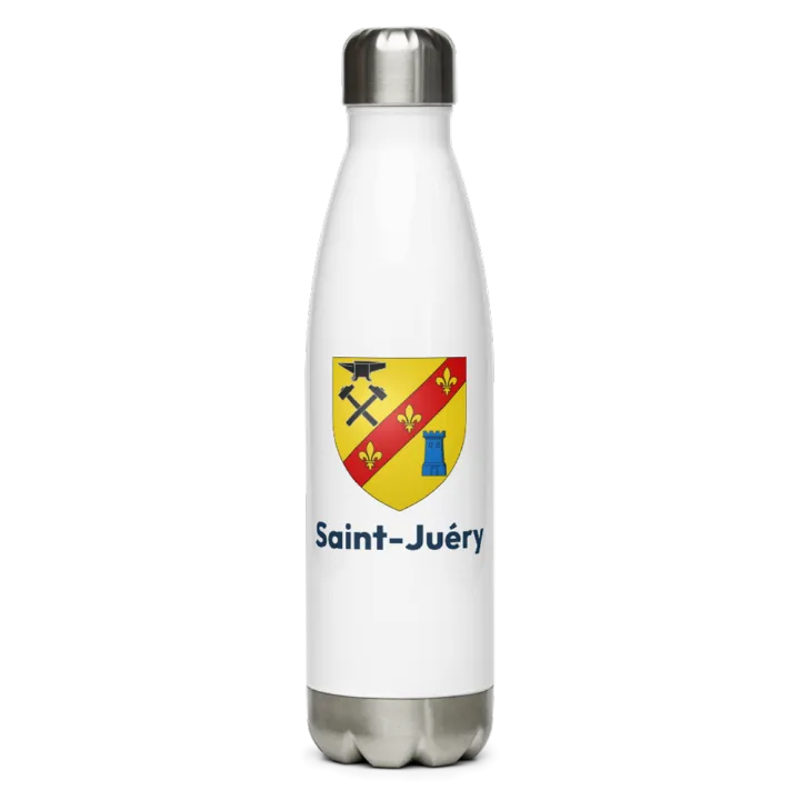 Gourde inox — blason de Saint-Juéry