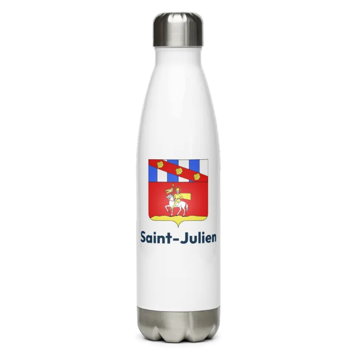 Gourde inox blason de Saint-Julien