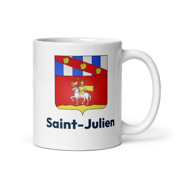 Mug blason de Saint-Julien