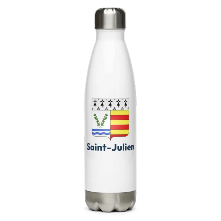 Gourde inox blason de Saint-Julien