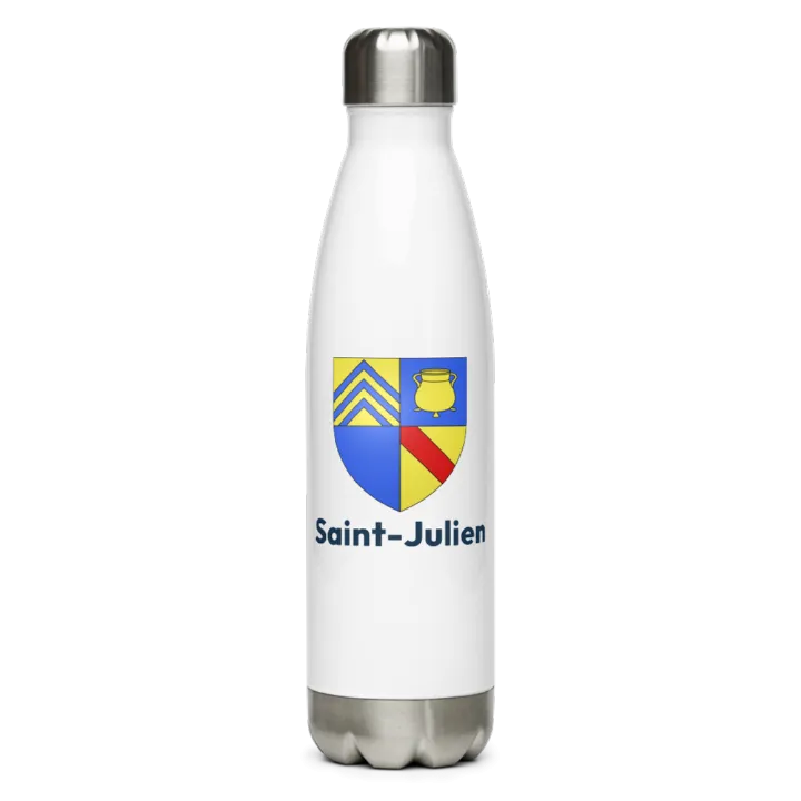 Gourde inox blason de Saint-Julien