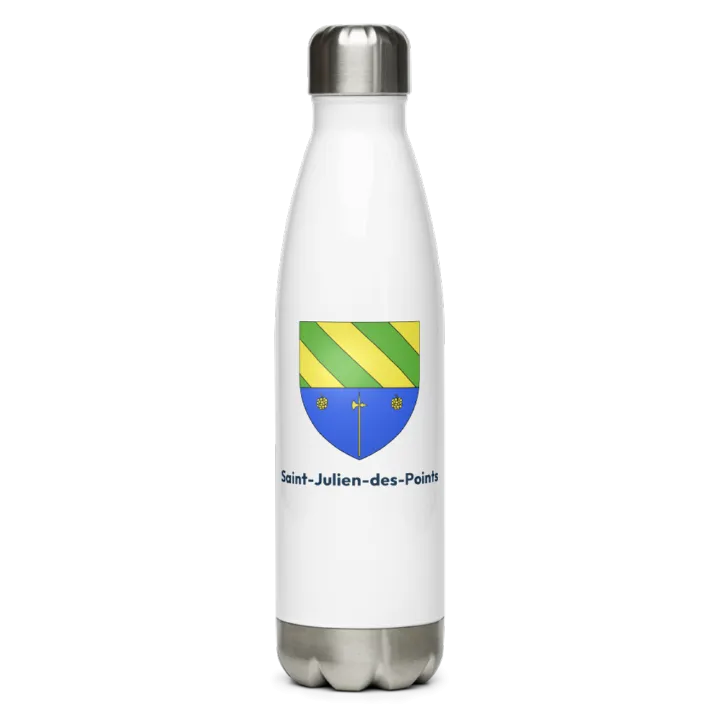Gourde inox blason de Saint-Julien-des-Points
