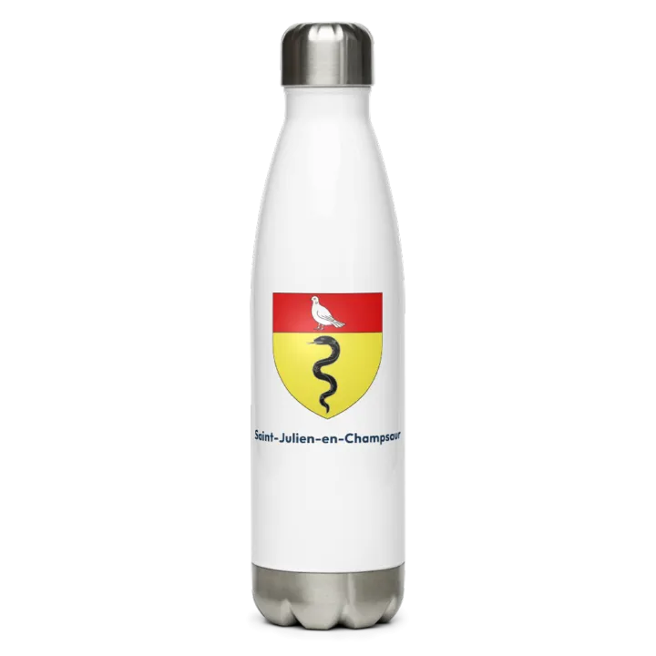 Gourde inox blason de Saint-Julien-en-Champsaur