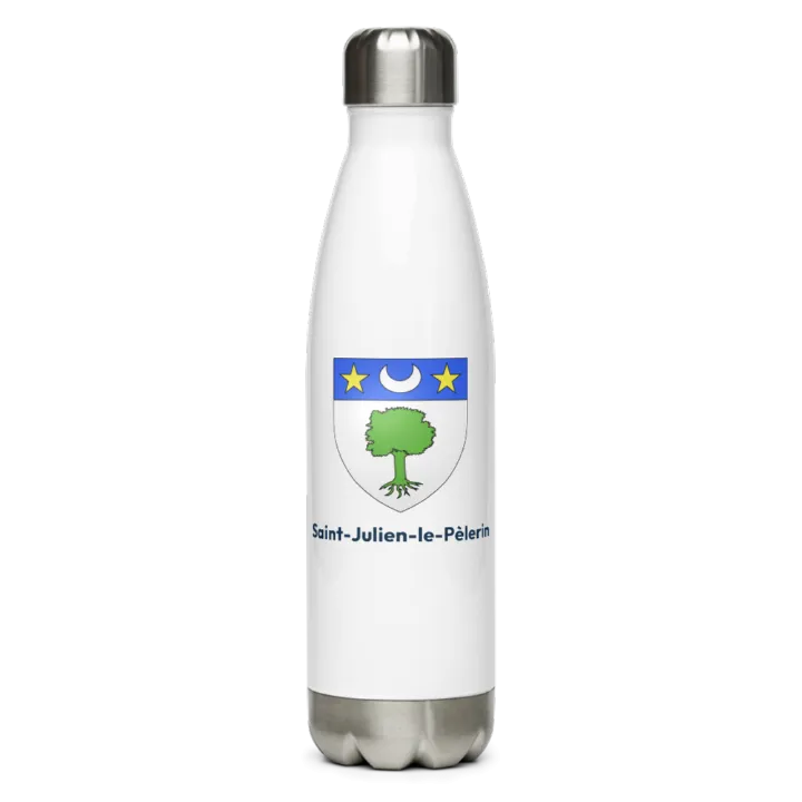 Gourde inox blason de Saint-Julien-le-Pèlerin