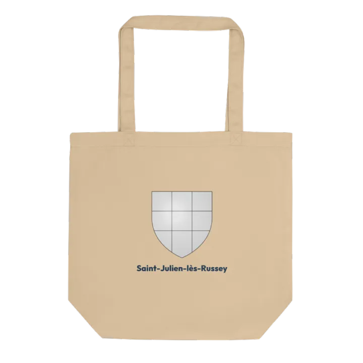 Tote bag coton bio blason de Saint-Julien-lès-Russey