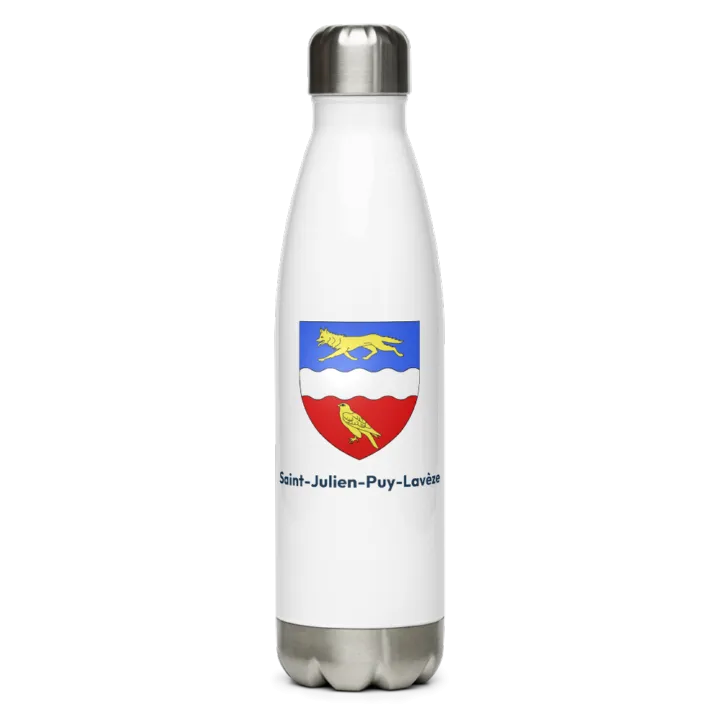 Gourde inox blason de Saint-Julien-Puy-Lavèze