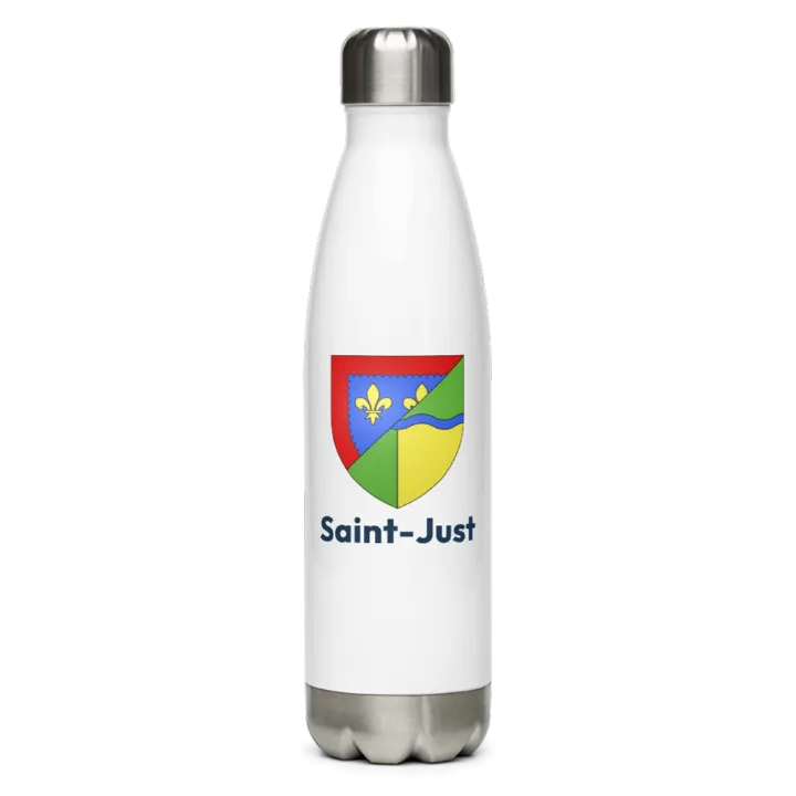 Gourde inox blason de Saint-Just
