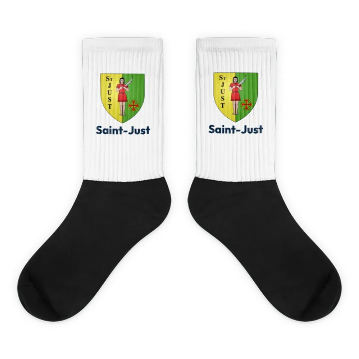 Chaussettes — blason de Saint-Just