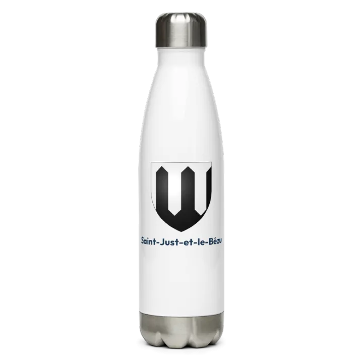 Gourde inox blason de Saint-Just-et-le-Bézu