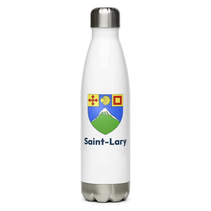 Gourde inox blason de Saint-Lary