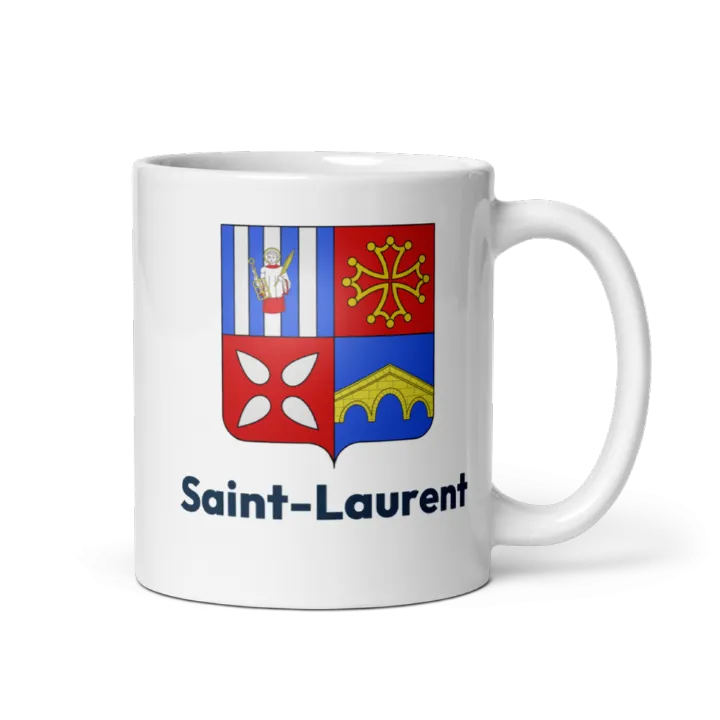 Mug blason de Saint-Laurent