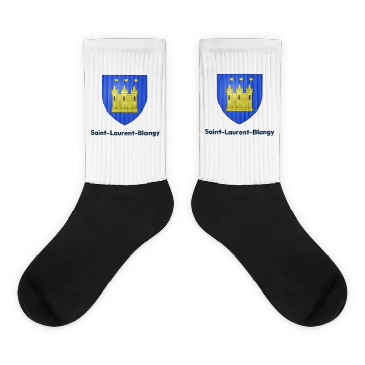 Chaussettes — blason de Saint-Laurent-Blangy