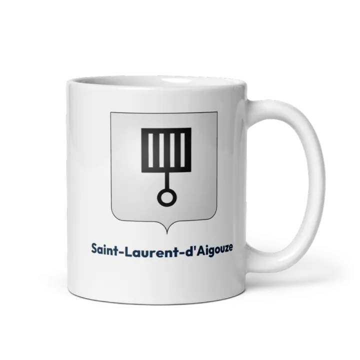 Mug blason de Saint-Laurent-d'Aigouze