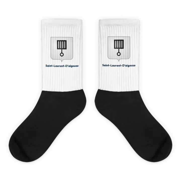 Chaussettes — blason de Saint-Laurent-d'Aigouze