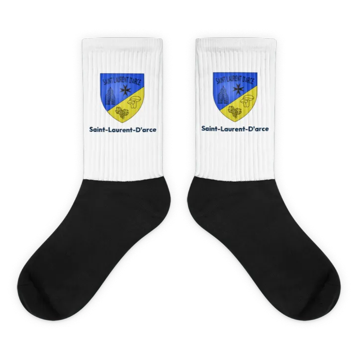 Chaussettes — blason de Saint-Laurent-d'Arce