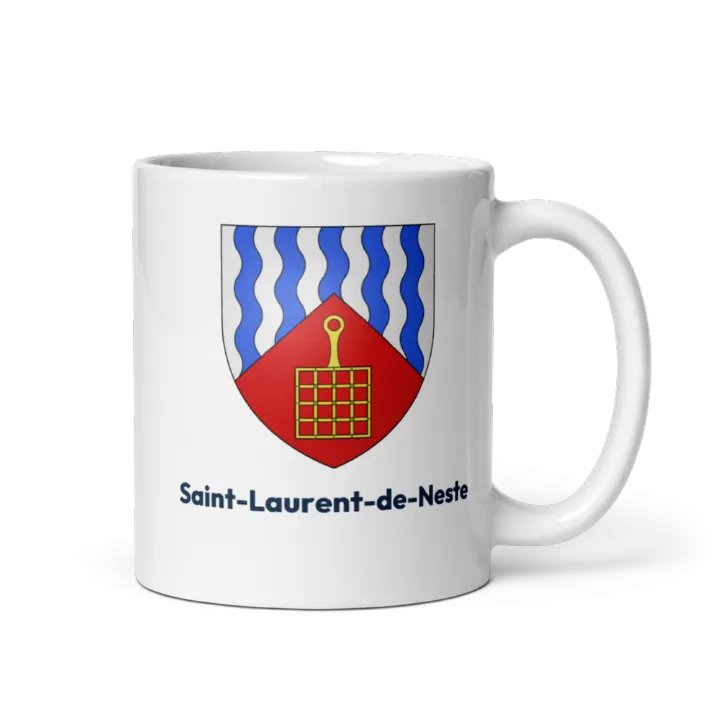 Mug blason de Saint-Laurent-de-Neste