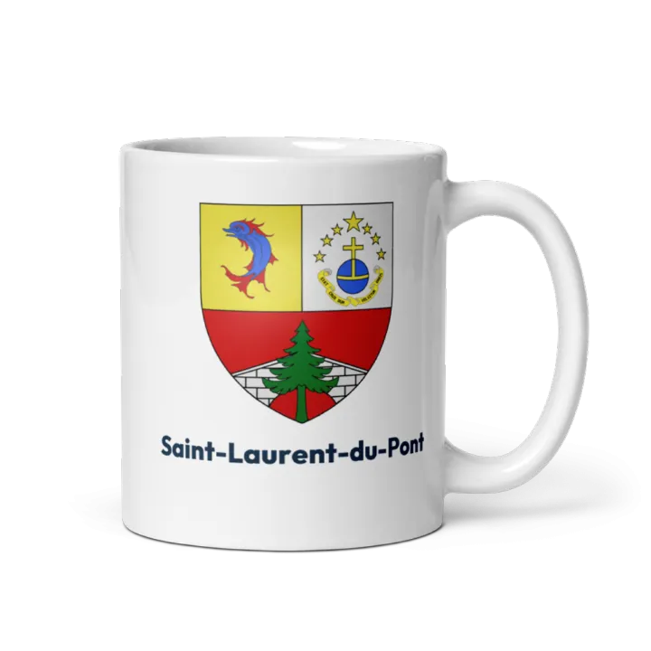 Mug blason de Saint-Laurent-du-Pont