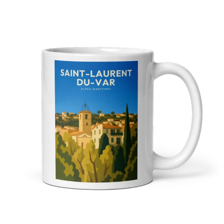 Mug — Saint-Laurent-du-Var et son clocher