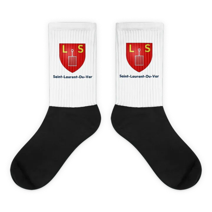 Chaussettes — blason de Saint-Laurent-du-Var
