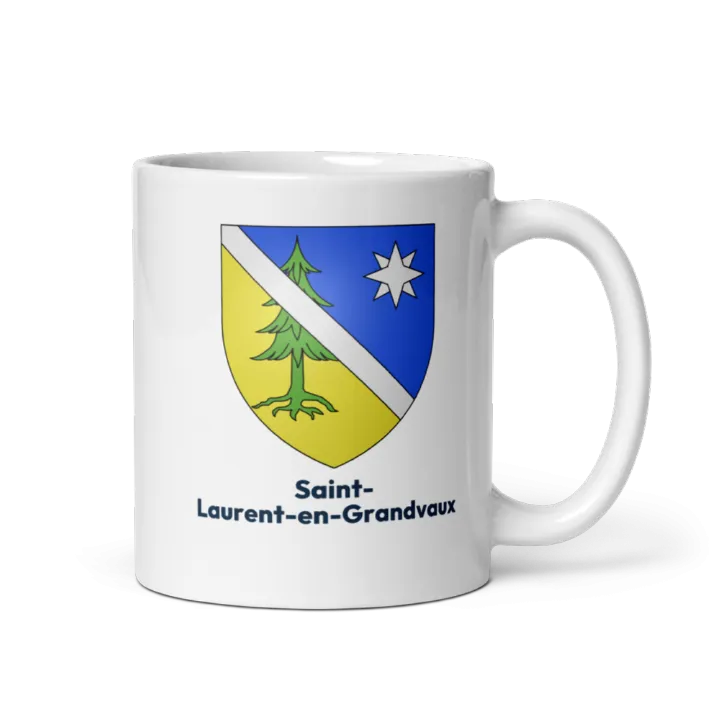 Mug blason de Saint-Laurent-en-Grandvaux