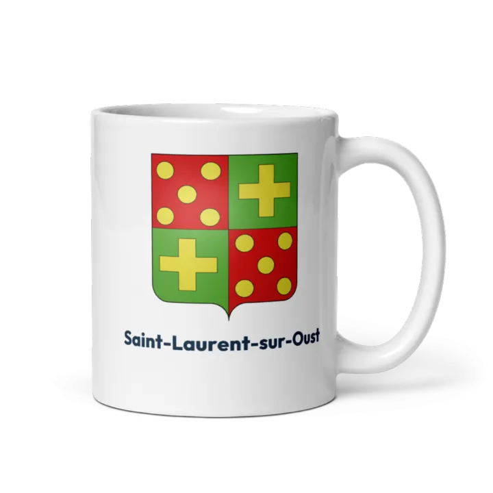 Mug blason de Saint-Laurent-sur-Oust