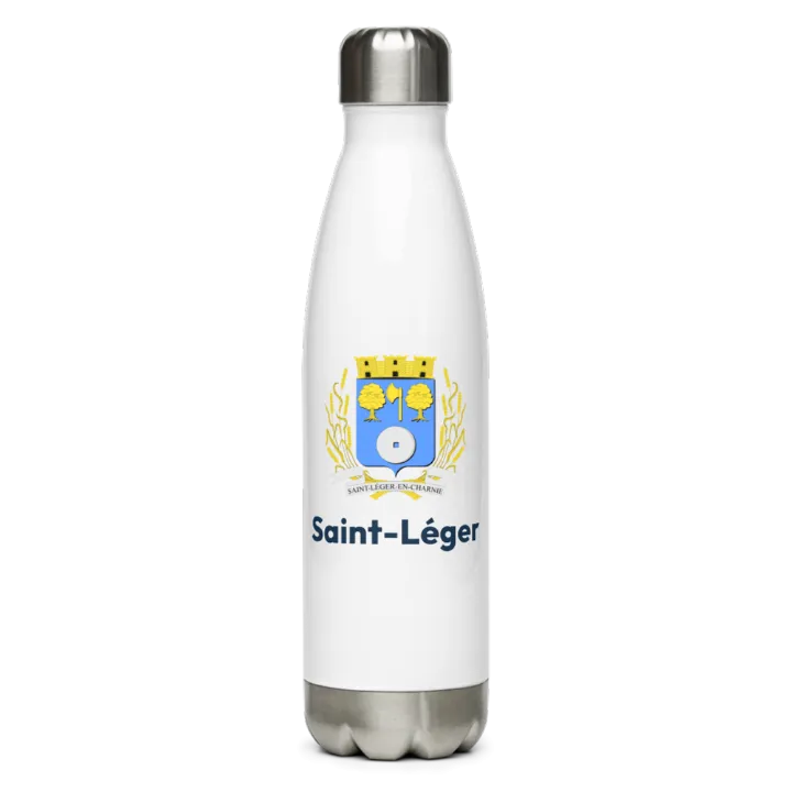 Gourde inox blason de Saint-Léger